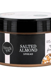 Levann Salted Almond Spread 200g, gluten-free, vegan, natural flavors, healthy snacking option.
